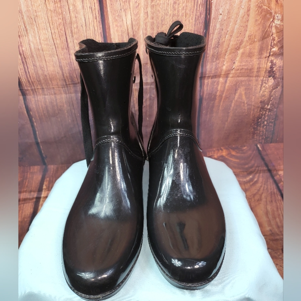 😎2for30. MICHAEL KORS LARSON RAIN BOOTIE | Size 10